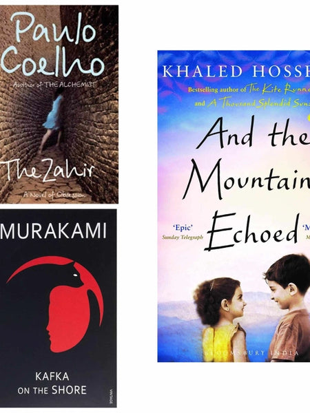 The zahir , And the mountain echoed , Kafka on the shore 3 book set