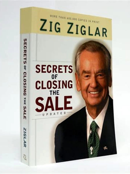 Secrets of closing the sale Book by Zig Ziglar