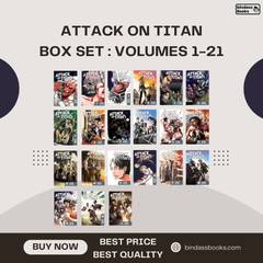 Attack on Titan Box Set (Volumes 1-21)
