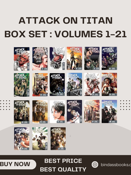 Attack on Titan Box Set (Volumes 1-21)