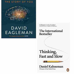 2 book set The Brain + Thinking, Fast and Slow
