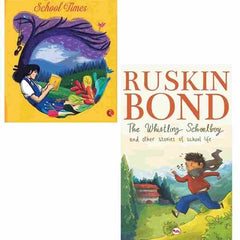 Ruskin bond 2 book setRSchool Times + The Whistling Schoolboy And Other Stories Of School Life