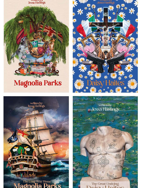 Magnolia Parks Universe #1-4 Magnolia Parks Universe Series 4 Books Collection Set  Jessa Hastings
