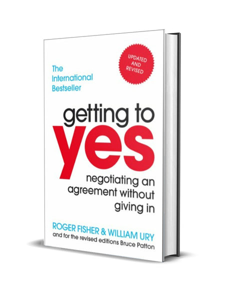Getting to Yes Book by Roger Fisher and William Ury