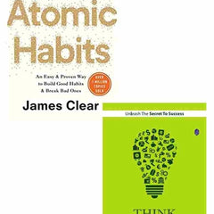 2 Book Set Atomic Habits + Think And Grow Rich