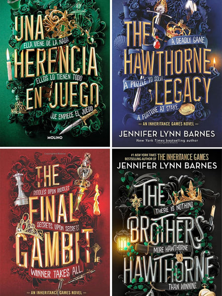 The Inheritance Games Combo: 4 Books By Jennifer Lynn Barnes combo