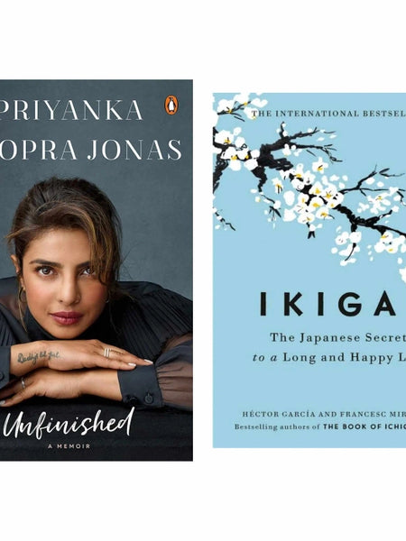 2 Book set ( unfinished , Ikigai )