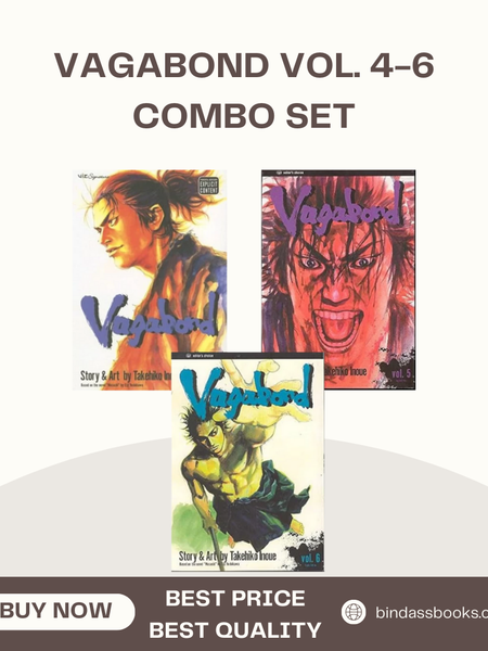Vagabond 4, 5, 6 (4 to 5 ) COMBO - A Journey of Martial Arts Mastery and Spiritual Discover