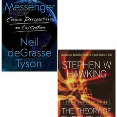 2 Book Set Collection Starry Messenger + The Theory Of Everything