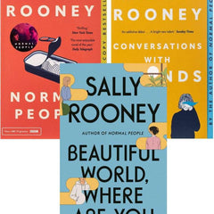 3 book set by Sally rooney Beautiful world where are you Normal people Conversation with friends