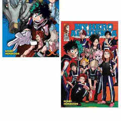 2 Manga Book Set My Hero Academia vol. 3 + My Hero Academia vol.4 (Paperback)
