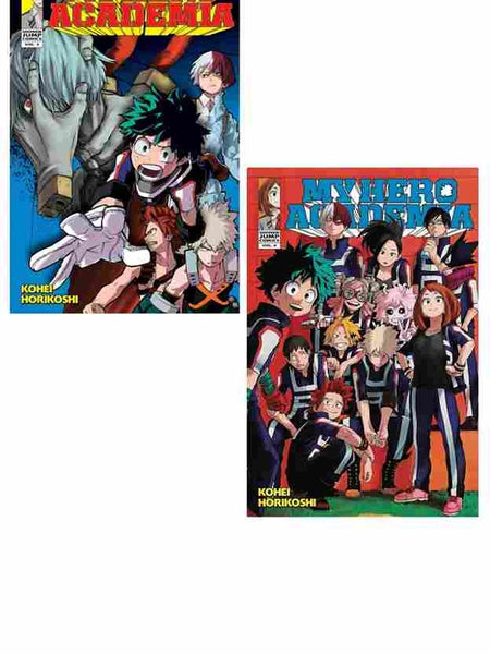 2 Manga Book Set My Hero Academia vol. 3 + My Hero Academia vol.4 (Paperback)