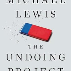 The Undoing Project Book by Michael Lewis
