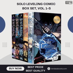 Solo Leveling vol 1 to 5 with the captivating manga series collection set by Chugong