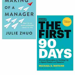 2 book set The Making of a Manager + The First 90 days