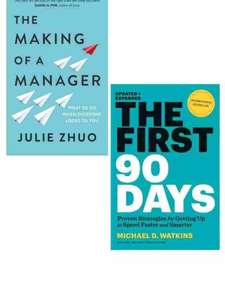 2 book set The Making of a Manager + The First 90 days