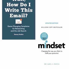 2 Book Set Collection Wait, How Do I Write This Email? + MINDSET