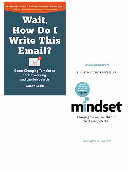 2 Book Set Collection Wait, How Do I Write This Email? + MINDSET