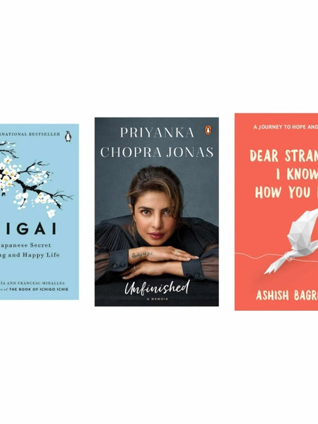 Ikigai, Unfinished, Dear Stranger I Know How You Feel - A Trio of Insightful Books for Self-Discovery and Empathy