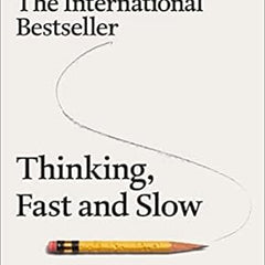 Thinking, Fast and Slow Book by Daniel Kahneman
