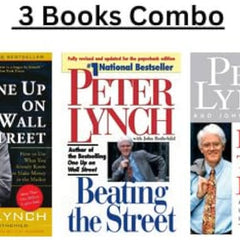 Learn to Earn , Beating the street , Up on the wall street Peter Lynch 3 Book Set