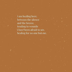 Healing for No One But Me By Jennae Cecelia