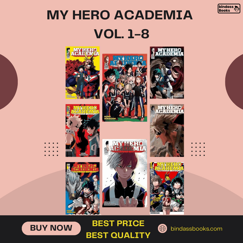 My Hero Academia Vol. 1-8 box set