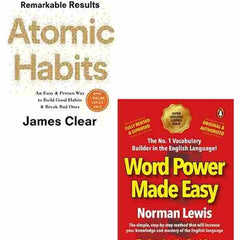 2 BOOK SET Atomic Habits + Word Power Made Easy