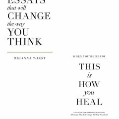 2 book set 101 Essays + This Is How You Heal