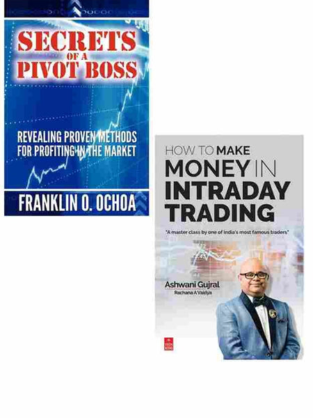 2 Book Set Collection Secrets of a Pivot Boss + How to Make Money in Intraday Trading