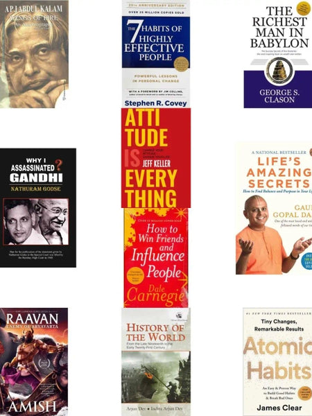 10 Books Life Mastery Collection