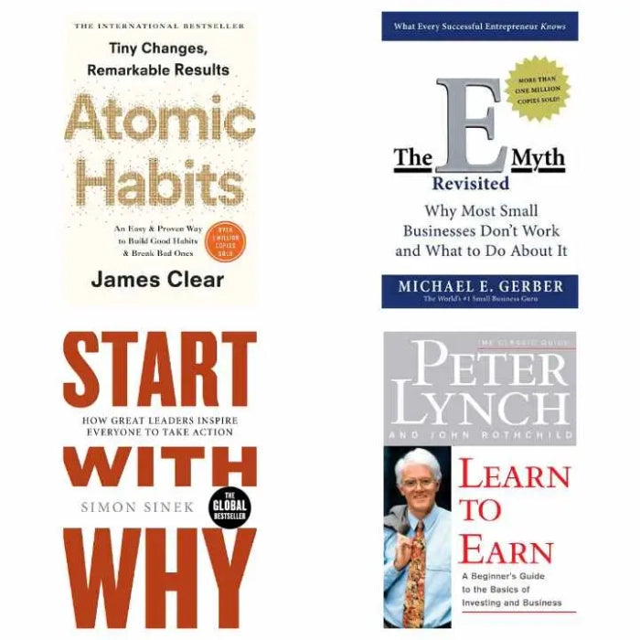 Business and Self-Development 4-Book Set – Bindass Books