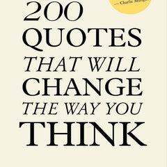 200 Quotes that will change the way you think by Book Gains (Author)