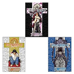 Death Note Trilogy Bundle: Volumes 1-3 by Tsugumi Ohba - Unravel the Epic Saga