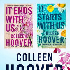 2 book set (it end with us , it starts with us )