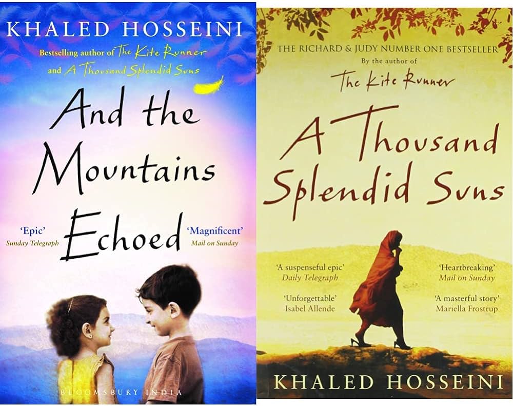 2 Book set ( And the mountain echoed , A thousand splendid sun ...