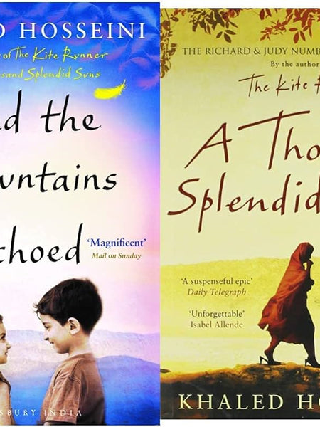 2 Book set ( And the mountain echoed , A thousand splendid sun )