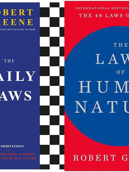 2 Book Set The Daily Laws + The Laws of Human Nature
