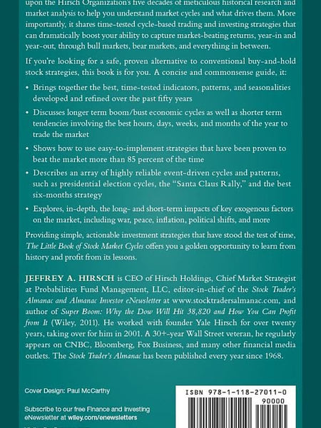 The Little Book of Stock Market Cycles - How to Take Advantage of Time-Proven Market Patterns (Little Books. Big Profits) by Jeffrey A. Hirsch (Author)