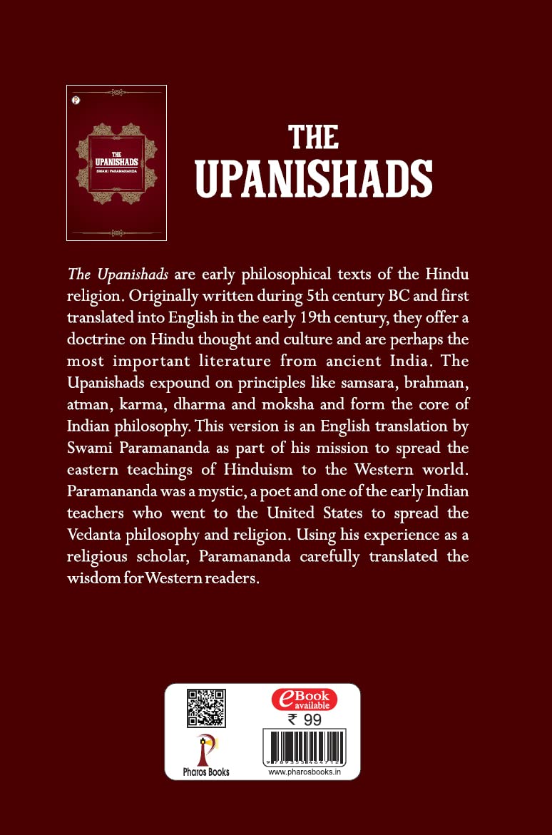 The Upanishads by Swami Paramananda