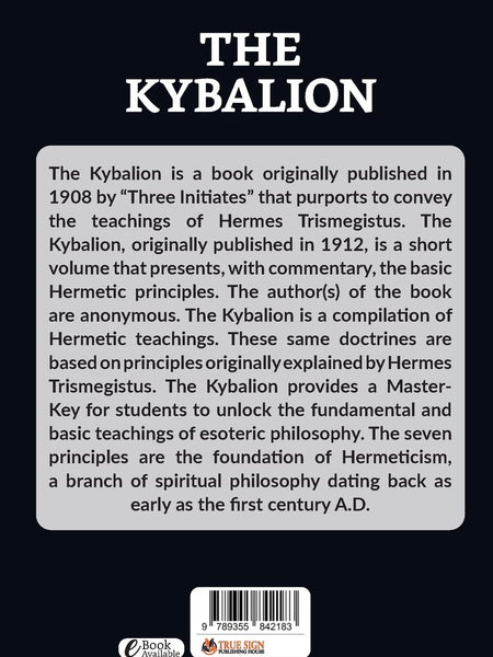 The Kybalion by Three Initiates