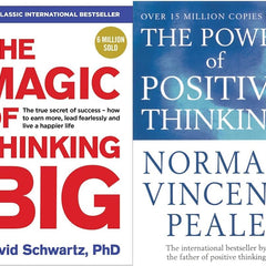 2 book set The Power Of Positive Thinking + The Magic of Thinking Big