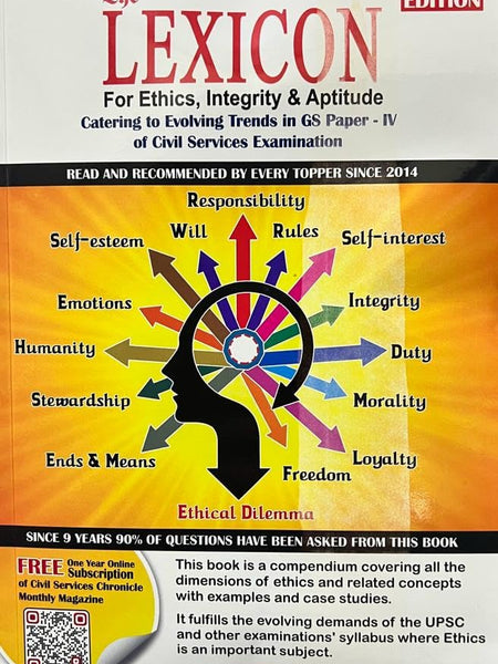 Lexicon for Ethics, Integrity & Aptitude