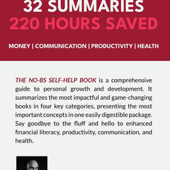 The NO-BS Self-Help Book by Honerod