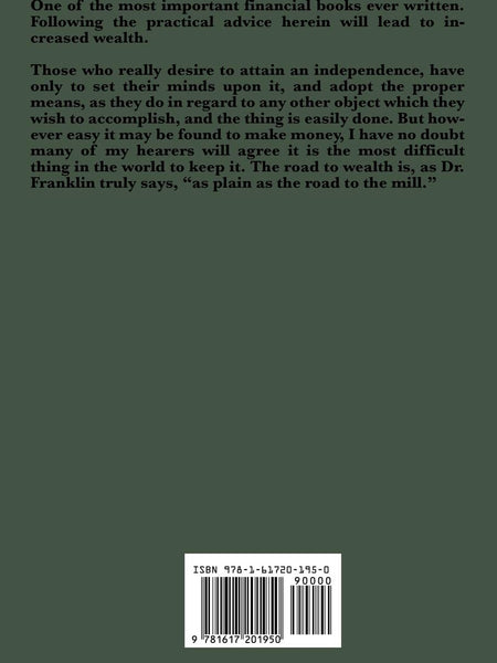 The Art of Money Getting by P T Barnum