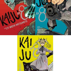 Kaiju No. 8 Manga Set Vol 1-3 by Naoya Matsumoto