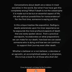 Death; An Inside Story: A book for all those who shall die by Sadhguru
