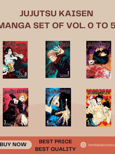 Jujutsu Kaisen Combo Vol 0 to 5 : Unleash the Cursed Energy!