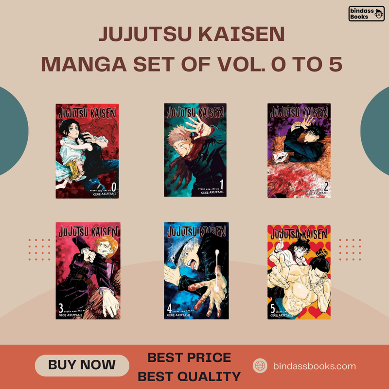 Jujutsu Kaisen Combo Vol 0 to 5 : Unleash the Cursed Energy!