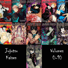 Jujutsu Kaisen Manga Vol. 0-10 Book Set